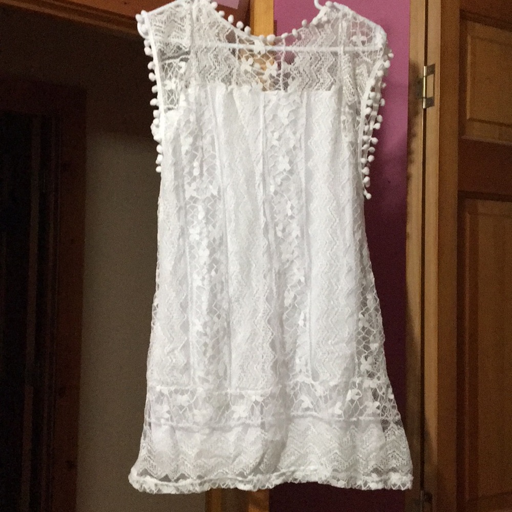 White dress
